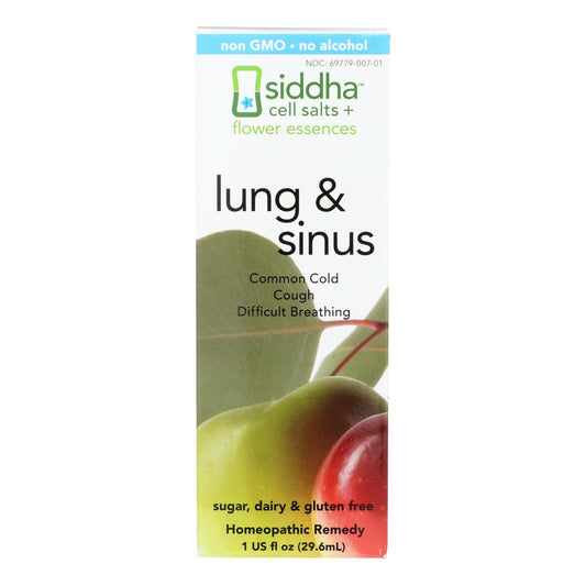 Siddha Flower Essences Lungs and Sinuses Support