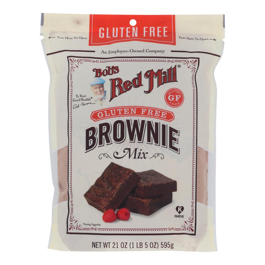 Bob's Red Mill Gluten-Free Brownie Mix | Brownies | 4 Pack | 21 Oz.