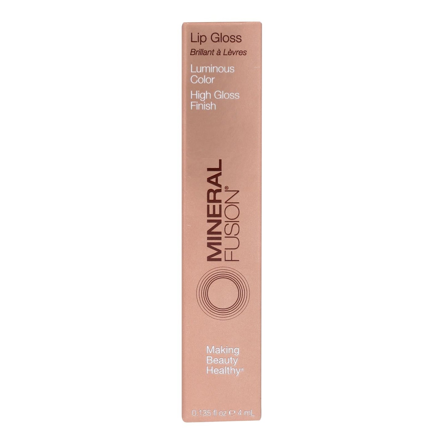 Mineral Fusion Lip Gloss, Clarity, 0.135 oz