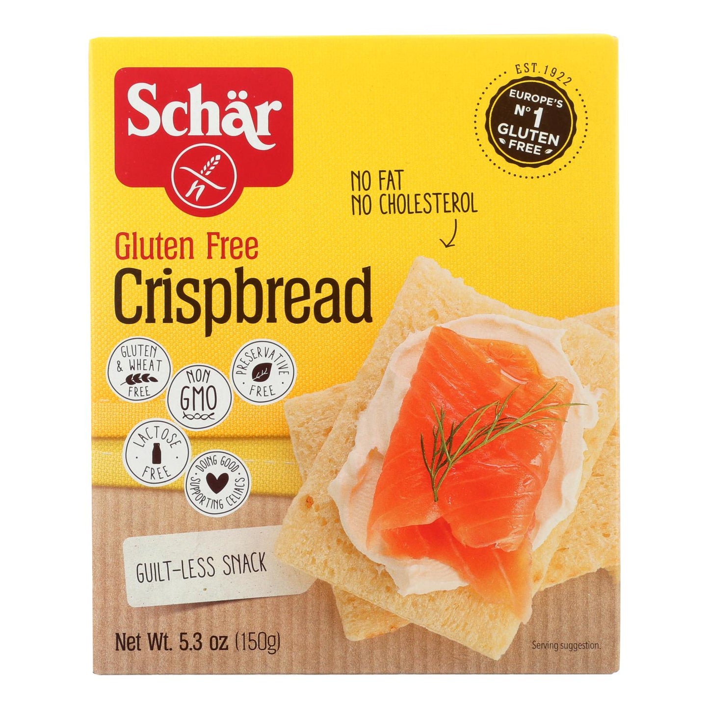 Schar Gluten-Free Crispbread, 6-Pack (5.3 oz. Each)