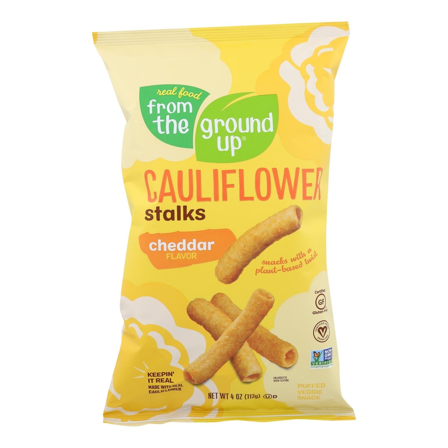 From The Ground Up Stalk Chddar Cauliflower 12 Pack - 4 Oz.