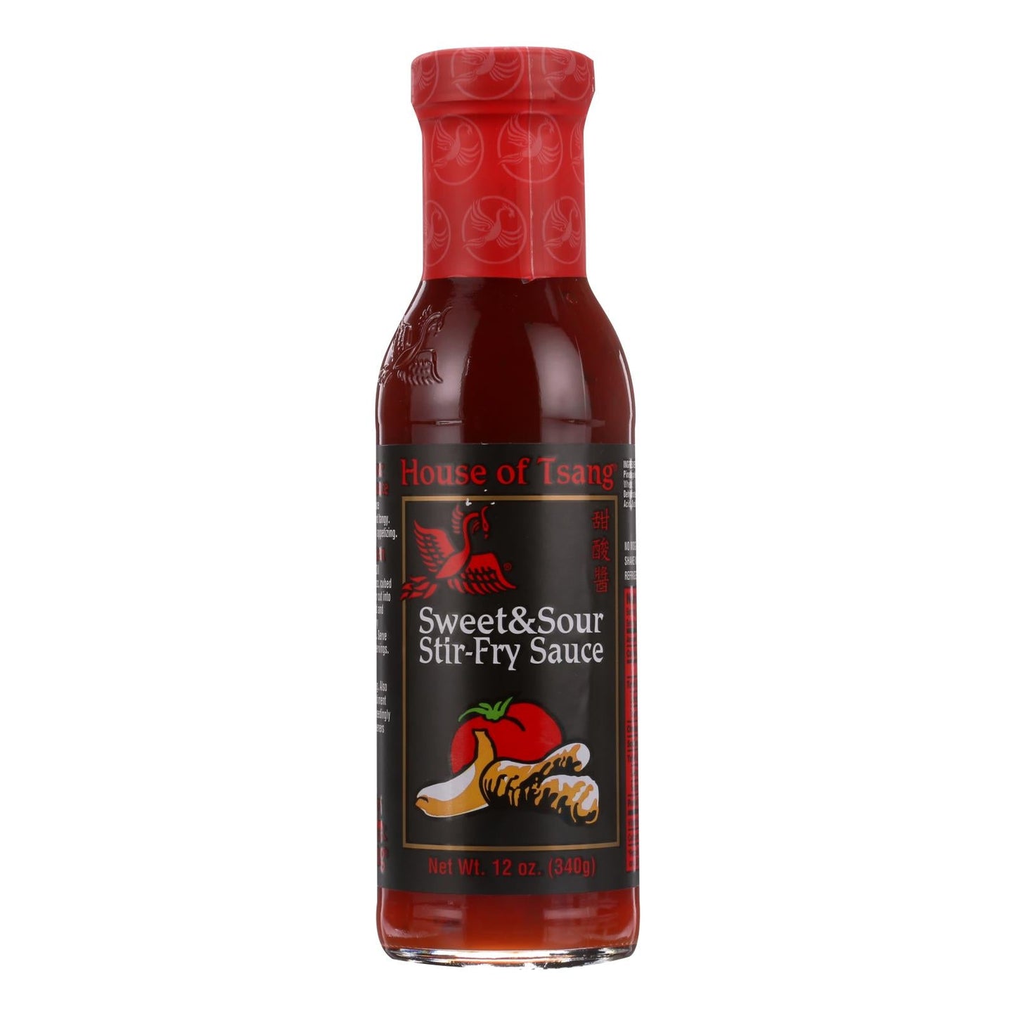 House of Tsang Sweet and Sour Stir-Fry Sauce, 12 oz, Pack of 6