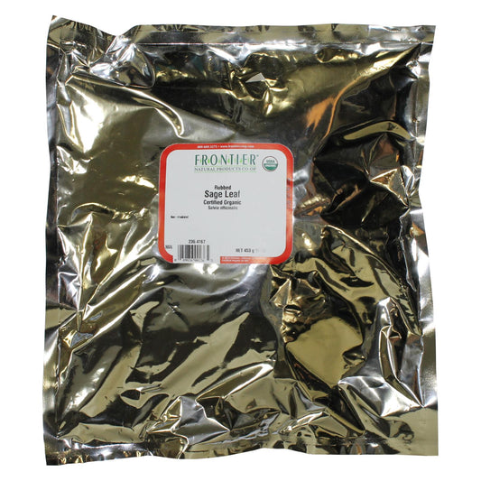 Frontier Herb - Organic Rubbed Sage Leaf, 1 lb