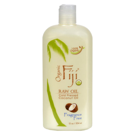 Organic Fiji Virgin Coconut Oil Fragrance-Free - 12 Fl Oz