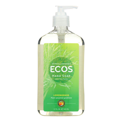 Earth-Friendly Lemongrass Hand Soap 6-Pack, 17 Fl Oz.
