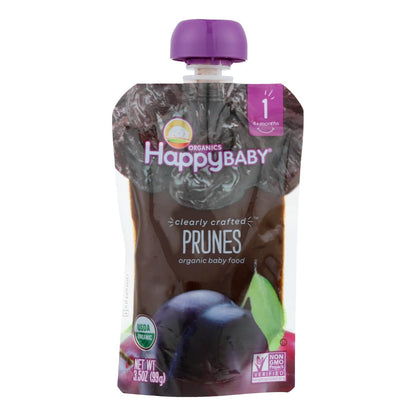 Happy Baby Clearly Crafted Apples, Kale & Avocados Puree Pouches (Pack of 16) - 3.5 Oz Each