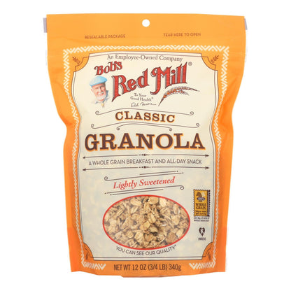 Bob's Red Mill Granola | 4-Pack Natural Whole Grain | 12 Oz