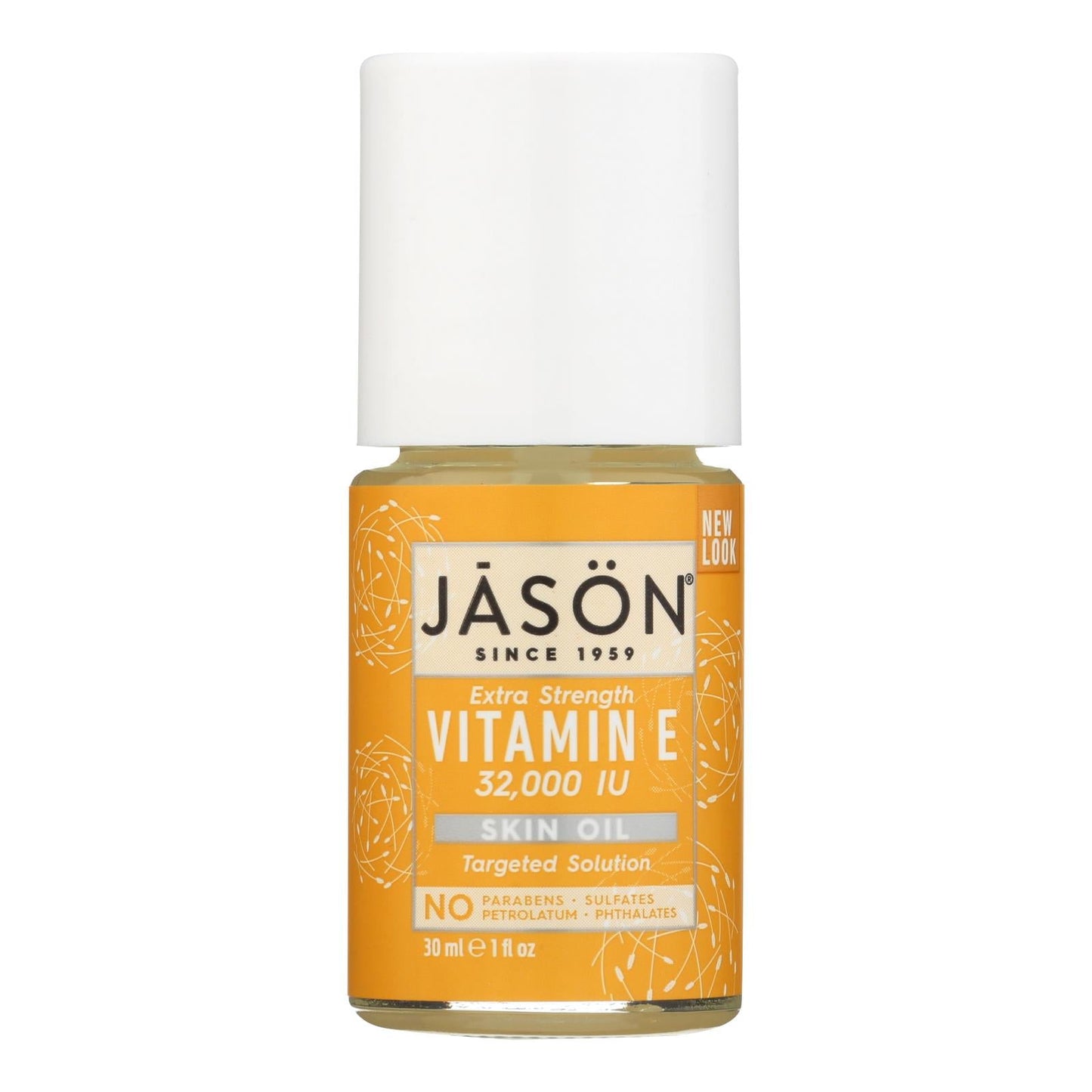 Jason Vitamin E Pure Beauty Oil (32000 IU, 1 Fl Oz)