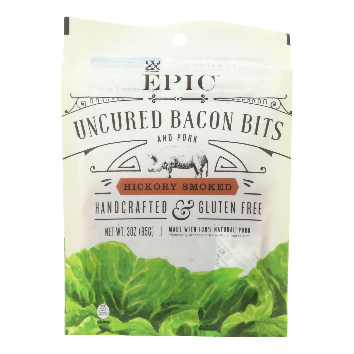 Epic Hickory Smoked Bacon (Pack of 10 - 3 Oz.)