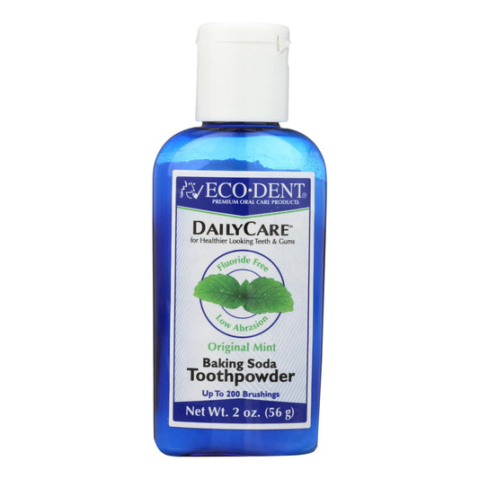 Eco-Dent Daily Mint Rejuvenating Toothpowder - 2 Oz.