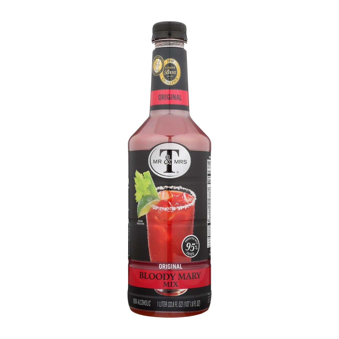 Mr. and Mrs. T's Bloody Mary Mix, 6 x 33.8 Fl Oz