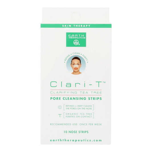 Earth Therapeutics Tea Tree Oil Pore Cleansing Strips (6 Pack)