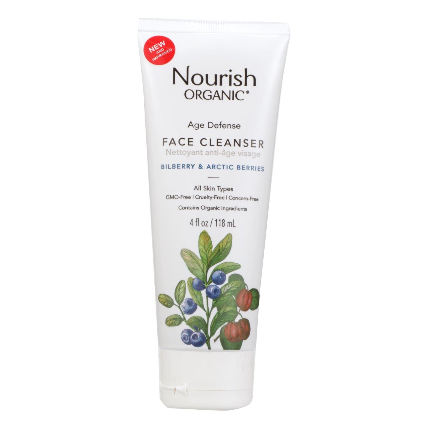Nourish Age Defense Facial Cleanser (4 Fl Oz)