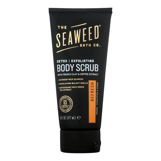 The Seaweed Bath Co Scrub - Detoxifying Exfoliating Refreshing Body Scrub - 6 Fl Oz