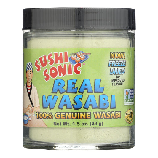 Sushi Sonic Freeze-Dried Real Wasabi (Pack of 12 - 1.5 Oz.)