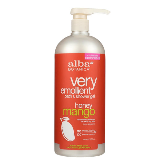 Alba Botanica Honey Mango Moisturizing Bath and Shower Gel (32 Fl Oz)
