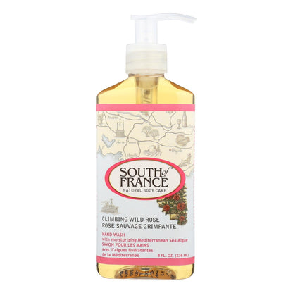 South Of France Climbing Wild Rose Hand Wash, 8 Oz