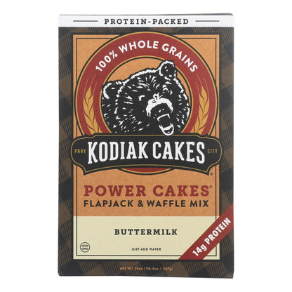Kodiak Cakes Powercakes Flapjack & Waffle Mix (Pack of 6 - 20 Oz.)