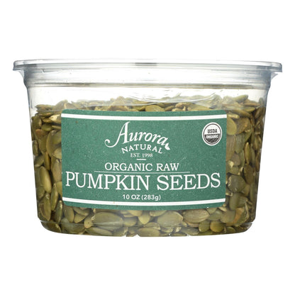 Aurora Natural Products Organic Raw Pumpkin Seeds, 12 Oz. (Pack of 12)