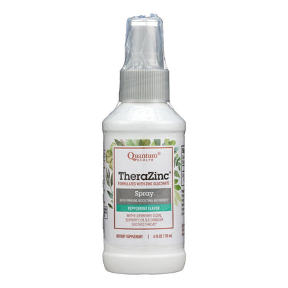 Quantum Therazinc Spray with Peppermint and Clove - 4 Fl Oz