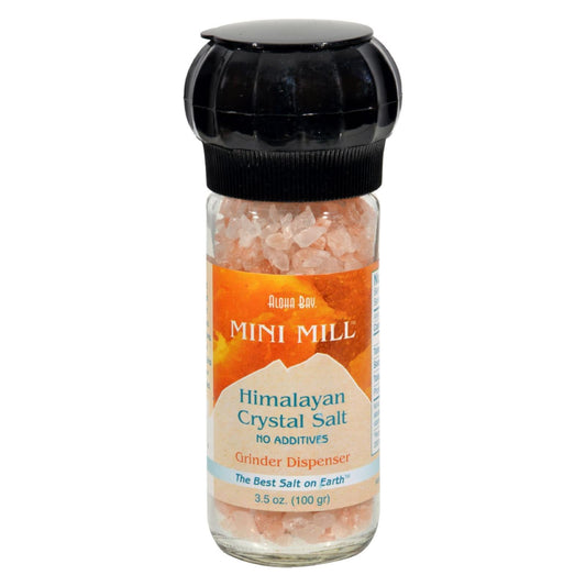 Himalayan Mini Mill Pink Crystal Salt Grinder - 3.5 Oz
