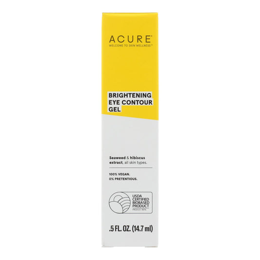 Acure Eye Contour Corrective Gel (0.5 Fl Oz) for Fine Lines & Wrinkles