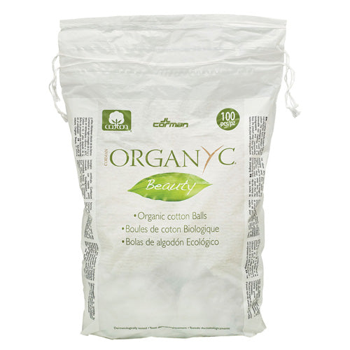 Organyc Organic Cotton Balls - Pack of 100