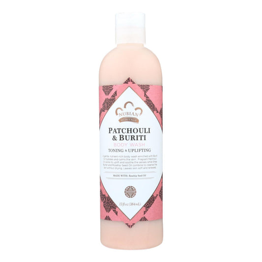 Nubian Heritage Patchouli and Buriti Body Wash (13 Oz.)