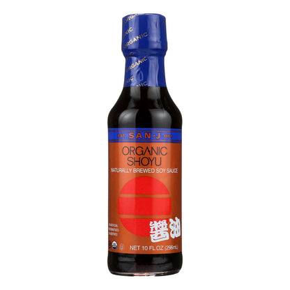 San-J Organic Shoyu Soy Sauce, 10 Fl Oz (Pack of 6)