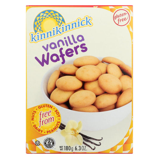 Kinnikinnick Vanilla Wafer Cookies (Pack of 6 - 6.3 Oz.)