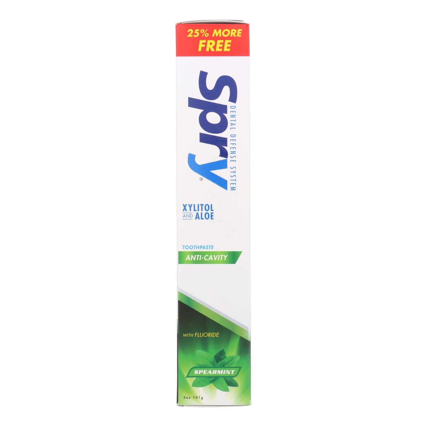 Spry Spearmint Fluoride Toothpaste (5 Oz. Pack)