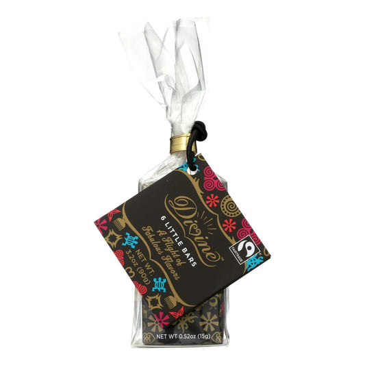 Divine Chocolate Mini-Bar Flight Collection (Pack of 12) - 3.2 Oz.