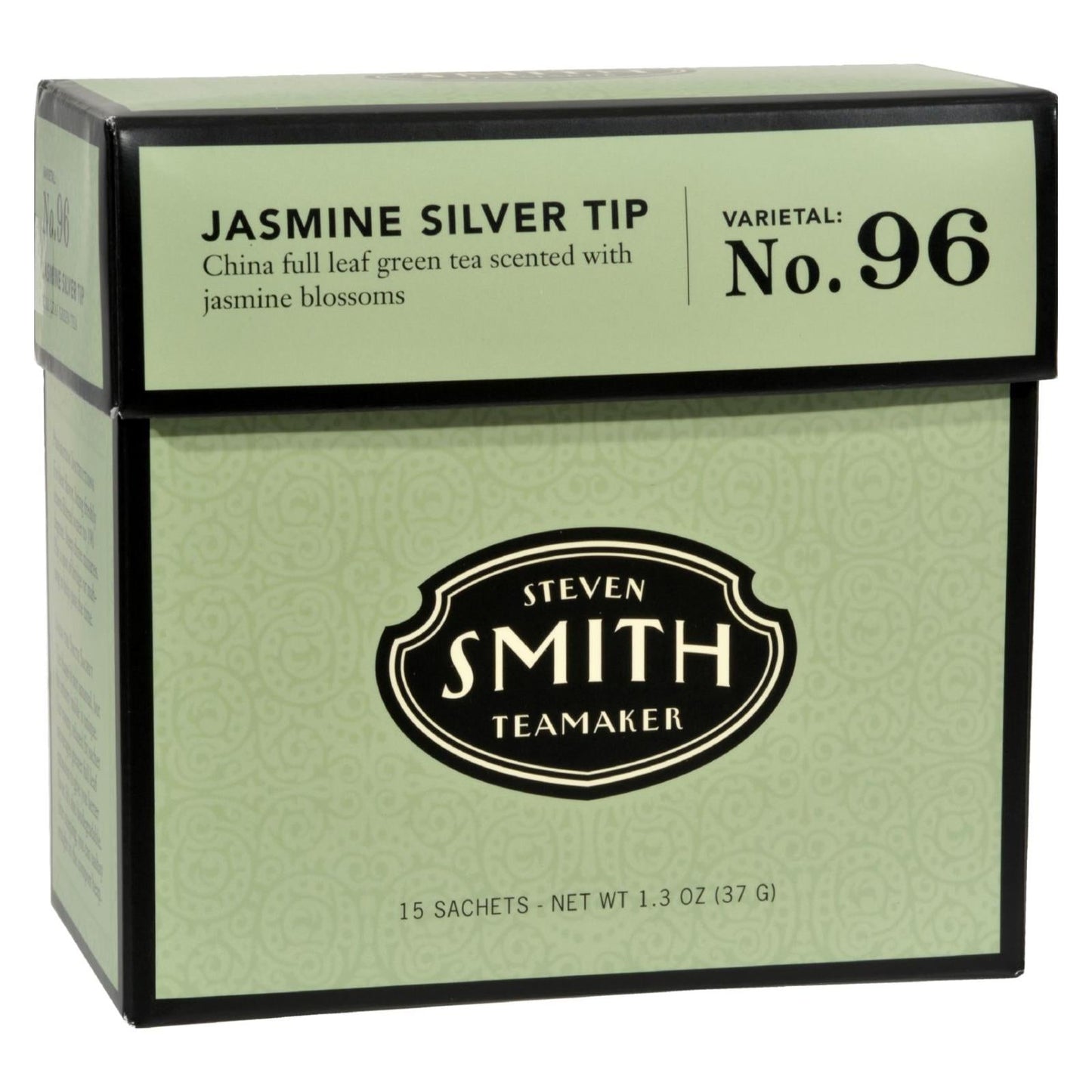 Smith Teamaker Jasmine Silver Tip Green Tea, Case of 6 (15 bags each)
