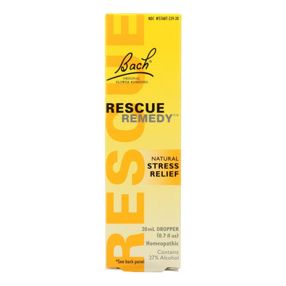 Bach Flower Remedies Rescue Remedy Natural Stress Relief - 20ml