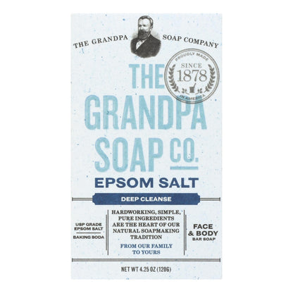 Grandpa's Epsom Salt Soap Bar, 4.25 Oz