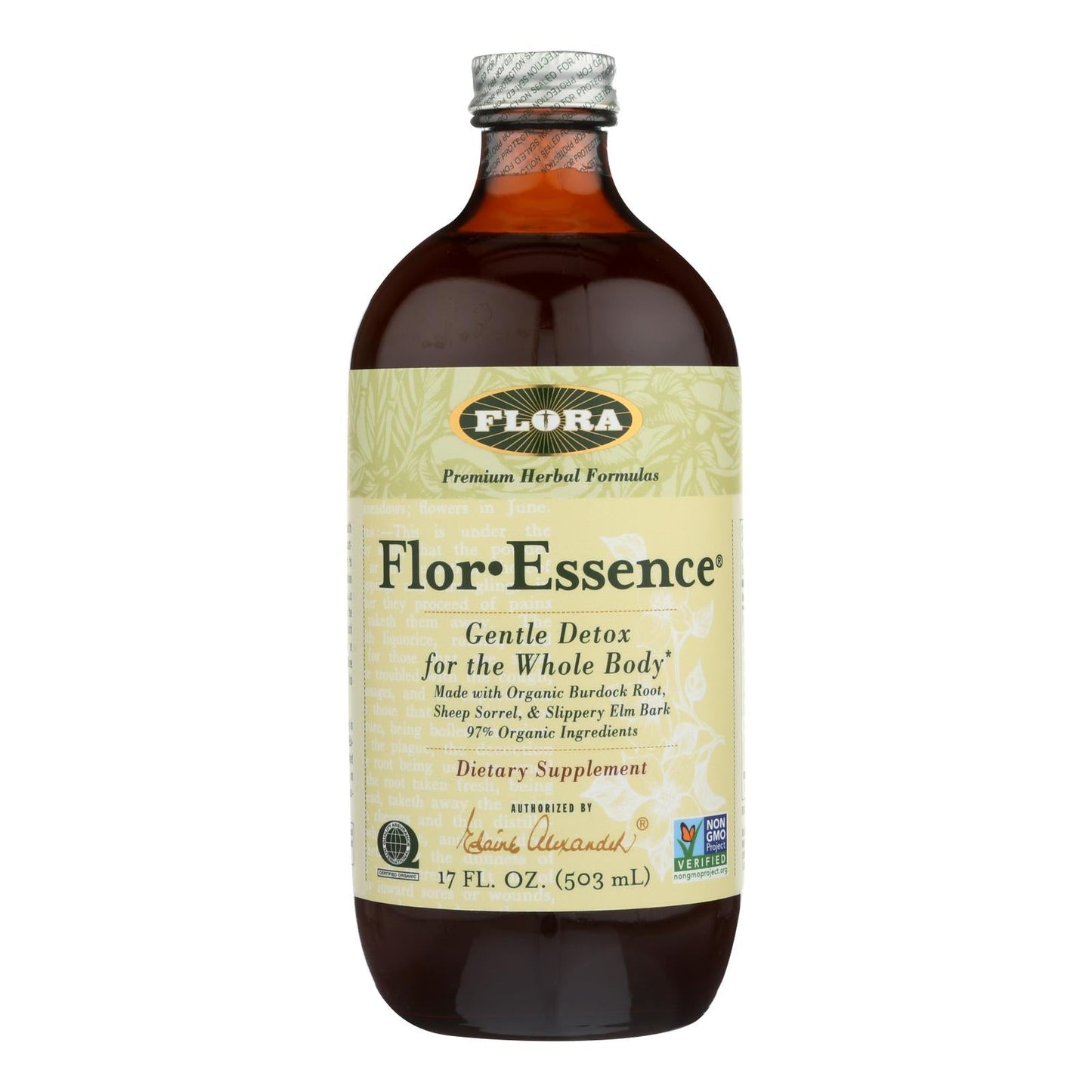 Flora Inc Detox Organic Flor Essence (17 Fl Oz)