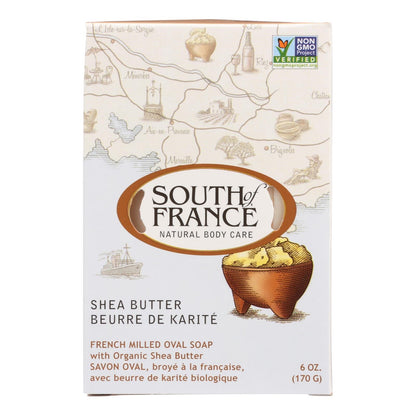 South Of France Shea Butter Bar Soap, 6 Oz