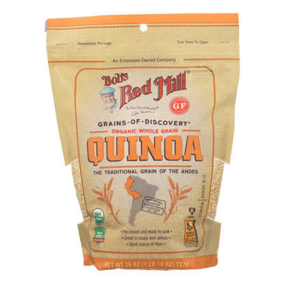 Bob's Red Mill Organic Quinoa, 26 oz., Pack of 4
