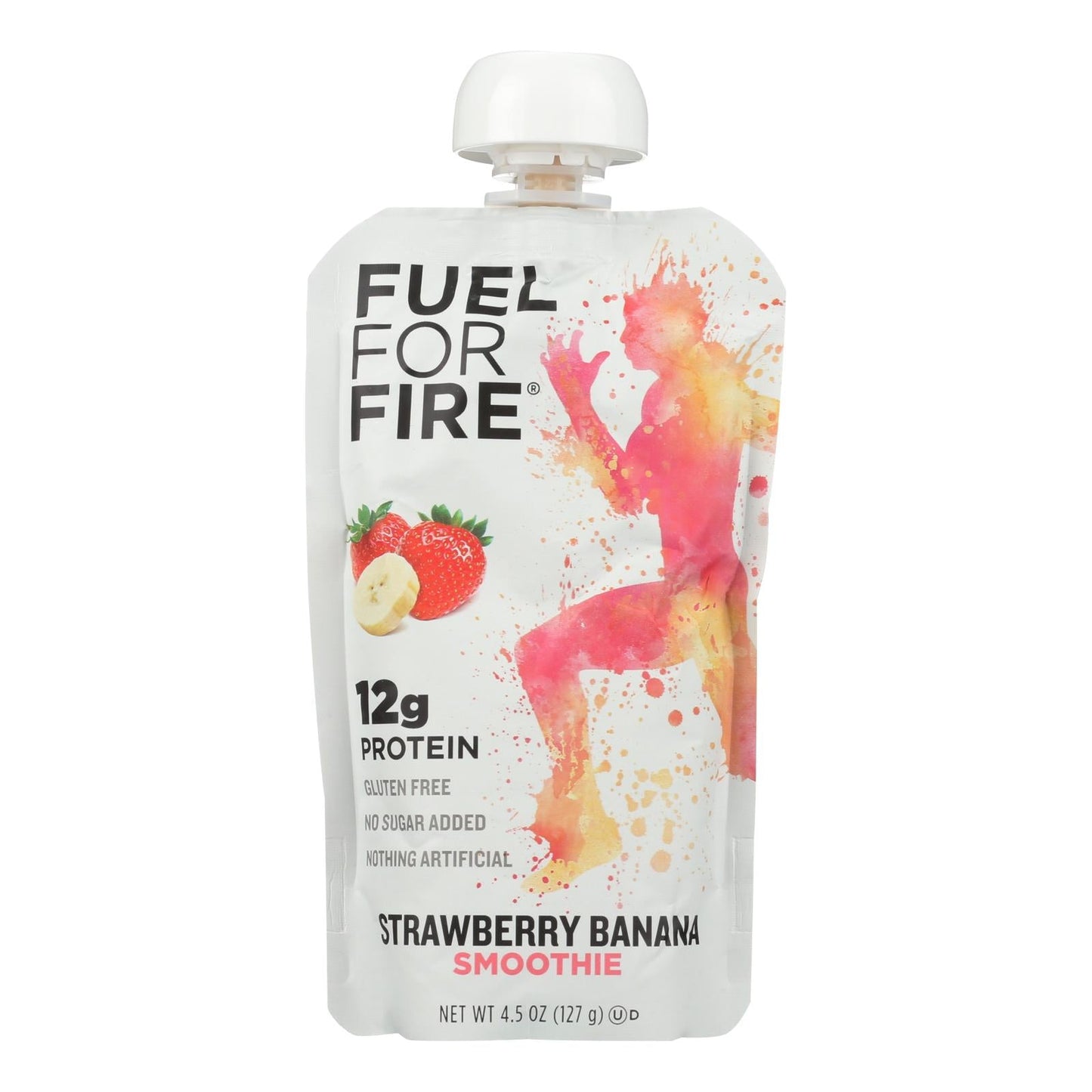 Fuel For Fire Strawberry Banana Smoothie (Pack of 12 - 4.5 Oz.)