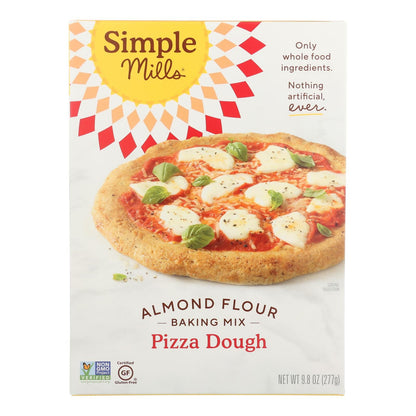 Simple Mills Almond Flour Pizza Dough Mix, 9.8 oz, Pack of 6