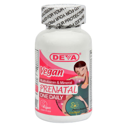 Deva Prenatal Vegan Multivitamin & Mineral: Support Mom & Baby Naturally (90 Tablets)