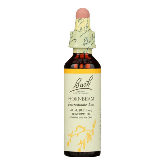 Bach Flower Remedies Essences Hornbeam Vitality Enhancer - 0.7 Fl Oz