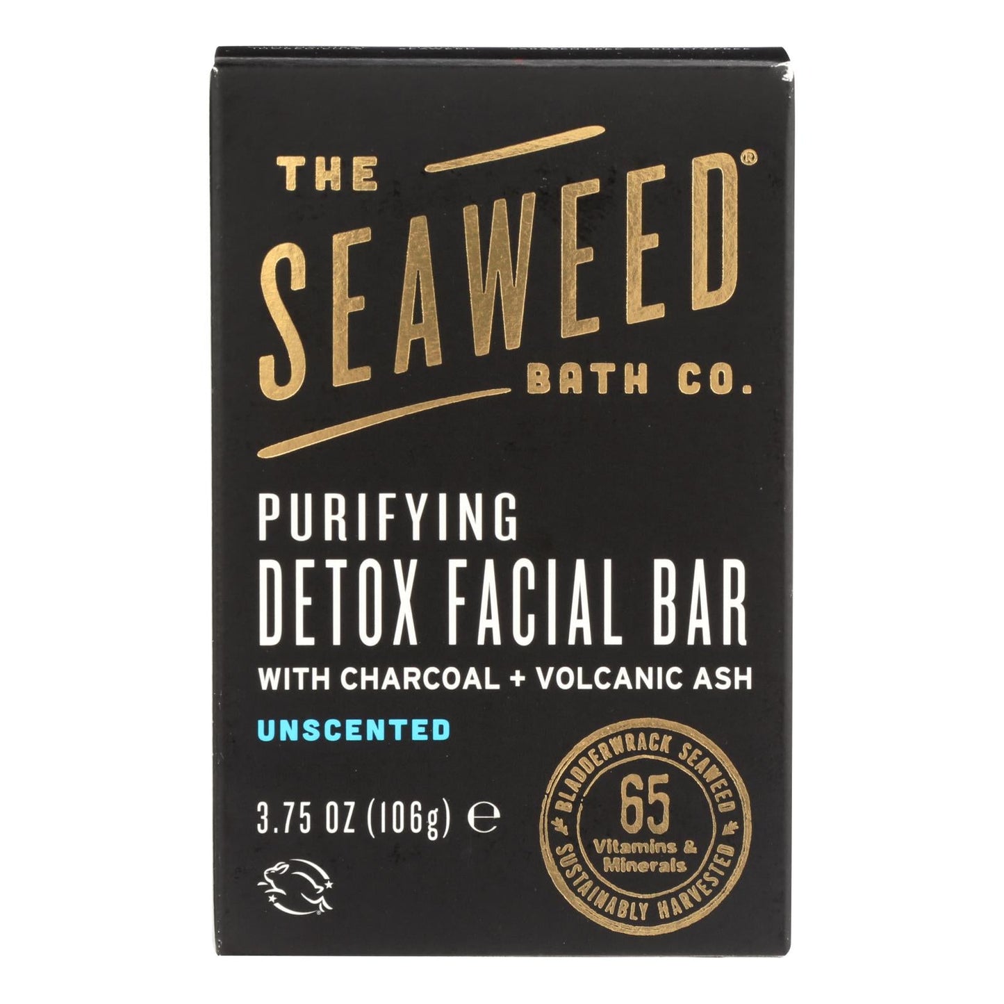 The Seaweed Bath Co Detoxifying Facial Soap Bars (3.75 Oz Pack)