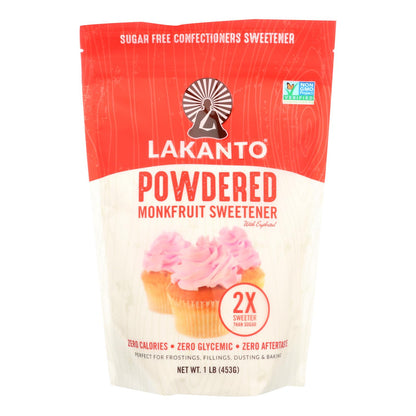Lakanto Monkfruit Sweetener with Erythritol, No Calorie Sweetener, Zero Glycemic Index (Pack of 8 - 1 lb)