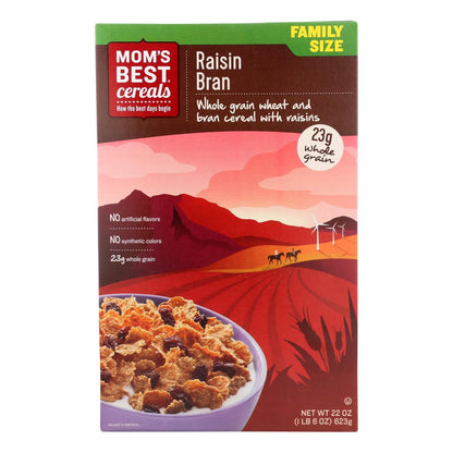 Mom's Best Raisin Bran Cereal, 22 Oz. (Pack of 10)