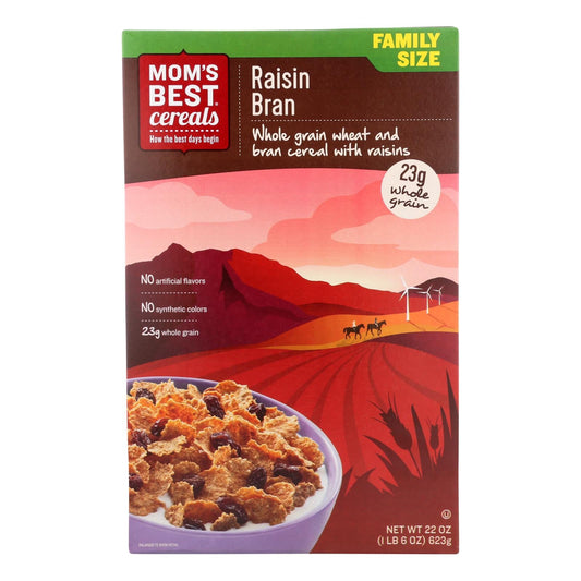 Mom's Best Raisin Bran Cereal, 22 Oz. (Pack of 10)