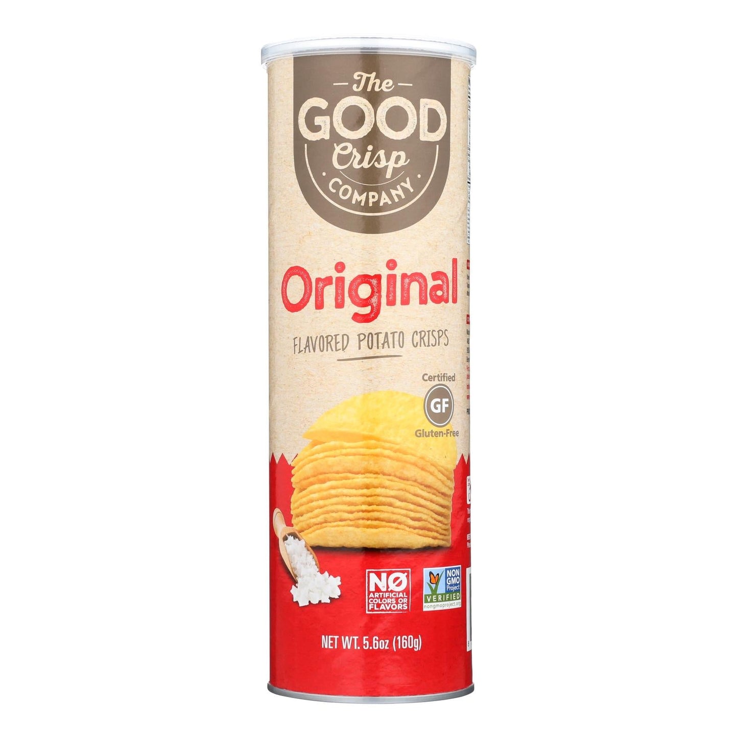 The Good Crisp Company, Original Crackers, 5.6 Oz. (Pack of 8)