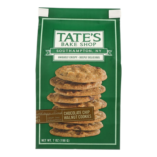Tate's Bake Shop Chocolate Chip Walnut Cookies, 12-Ounce Packs (Pack of 12)
