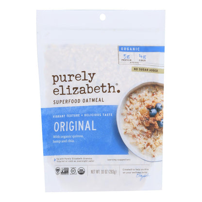 Purely Elizabeth Organic Ancient Grain Original Oatmeal, 10 oz., Pack of 6