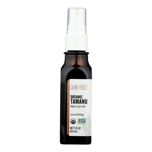 Aura Cacia Tamanu Natural Skin Care Oil, 1 Fl Oz